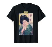 Una Chica Japonesa Retro soñando Despierto Camiseta