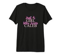 Una Chica Que ama a Caleb Cute Camiseta Premium