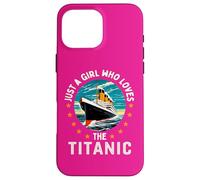 Una Chica Que ama a Las RMS Titanic Girls Carcasa para iPhone 16 Pro MAX