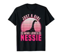 Una Chica Que ama a Nessie - Monstruo del Lago Ness Camiseta