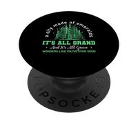 Una ciudad hecha de esmeraldas maravillas como nunca has visto PopSockets PopGrip Adhesivo