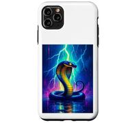Una Cobra se eleva a través de un Rayo eléctrico en energía Brillante Carcasa para iPhone 11 Pro MAX