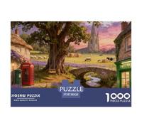 Una colección de Cuentos de Hadas Rurales ingleses (2) 1000 Piezas Jigsaw Divertidos DecoracióN Familiar Jigsaw Juegos Educativos para Familiares Y Amigos 38x26cm/1000pcs