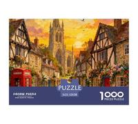 Una colección de Cuentos de Hadas Rurales ingleses (3) 1000 Piezas Jigsaw Clásico Actividades Familiares Jigsaw Desafíos Difíciles para Adultos 52x38cm/1000pcs