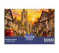 Una colección de Cuentos de Hadas Rurales ingleses (3) 1000 Piezas Jigsaw Divertidos Actividades Familiares Jigsaw Desafíos Difíciles para Familiares Y Amigos 38x26cm/1000pcs