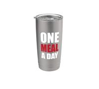 Una comida al día/Amantes del ayuno intermitente/Ventilador de la dieta cetogénica Vaso térmico de acero inoxidable de doble pared