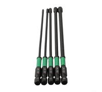 Una completa necesidad de kit de herramientas. Disfruta de nuestra colección de cinco piezas de controladores magnéticos de cien cincuenta milímetros de largo