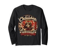 Una Cosa de Chihuahua Que no entenderías un Perro Samurai Divertido Manga Larga
