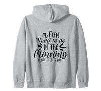 Una Cosa Divertida para Hacer por la mañana es no Hablar Conmigo Sudadera con Capucha