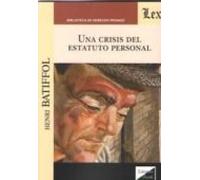 Una Crisis Del Estatuto Personal