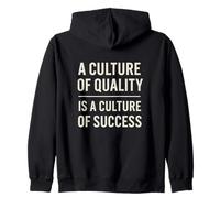 Una Cultura de Calidad es una Cultura de éxito | Quality Day Sudadera con Capucha