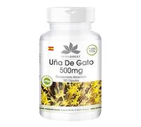 Uña de Gato 500mg - Uncaria tomentosa (Cat's Claw) - Vegano - 180 cápsulas | HERBADIREKT by Warnke Vitalstoffe - Calidad de farmacia alemana