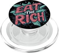 Una declaración audaz de comer a los ricos para los rebeldes PopSockets PopGrip para MagSafe