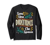 Una Direttrice Che Spacca Regalo Direttrice Direttore Donna Manga Larga