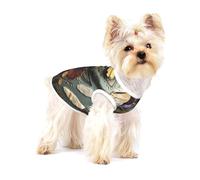 Una encantadora paleta de colores premium para perro, ropa suave 100% algodón para perros, perfecta para perros pequeños a medianos, camisas elegantes y cómodas para perros, talla S