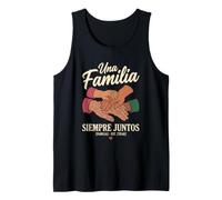 Una Familia Siempre Juntos Diversas Manos Familia Unidad Amor Camiseta sin Mangas