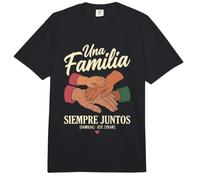 Una Familia Siempre Juntos Diversas Manos Familia Unidad Amor Comfort Colors Adult Heavyweight T-Shirt