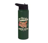 Una Familia Siempre Juntos Diversas Manos Familia Unidad Amor Stainless Steel Insulated Water Bottle