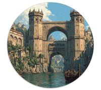Una Fortaleza con Dos Torres imponentes Rompecabezas para Adultos || De Diversión Familiar 1000pcs (67.5x67.5cm)