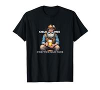 Una fría para el viejo Cerveza de jardinería Camiseta