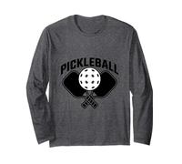 Una genial pelota de pickleball y paletas divertidas para amantes del deporte Manga Larga
