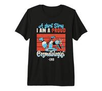 Una Historia Corta Soy Esteticista Cosmetóloga Esteticista Camiseta Premium