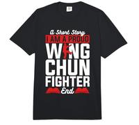 Una Historia Corta Soy un Luchador Chino de Artes Marciales Wing Chun Comfort Colors Adult Heavyweight T-Shirt
