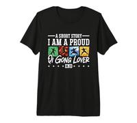 Una Historia Corta Soy un Orgulloso Amante del Qigong de Artes Marciales Chinas Camiseta Premium