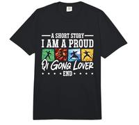 Una Historia Corta Soy un Orgulloso Amante del Qigong de Artes Marciales Chinas Comfort Colors Adult Heavyweight T-Shirt