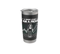 Una historia corta Soy un orgulloso analista de datos de programación de datos Vaso térmico de acero inoxidable de doble pared