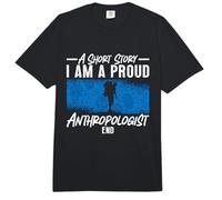Una Historia Corta Soy un Orgulloso arqueología forense Antropología Comfort Colors Adult Heavyweight T-Shirt