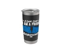 Una historia corta Soy un orgulloso arqueología forense Antropología Vaso térmico de acero inoxidable de doble pared