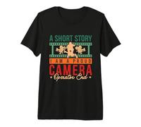 Una Historia Corta Soy un Orgulloso cineasta Amante Operador de cámara Camiseta Premium