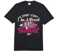 Una Historia Corta Soy un Orgulloso Estilista Peluquero Estilista Comfort Colors Adult Heavyweight T-Shirt