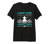 Una Historia Corta Soy un Orgulloso Luchador de Aikido Amante de Las Artes Marciales Camiseta Premium