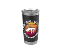 Una historia corta Soy un orgulloso salto Vaso térmico de acero inoxidable de doble pared