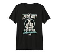 Una Historia Corta Soy una clínica Veterinaria de Animales Veterinario Camiseta Premium