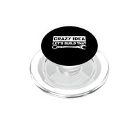 Una Idea Loca, construyamos Ese mecánico de Autos para Amantes de los Autos PopSockets PopGrip para MagSafe