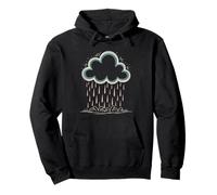 Una ilustración de nube Sudadera con Capucha