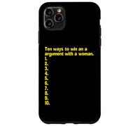 Una Lista vacía de cómo Ganar una discusión con una Mujer Carcasa para iPhone 11 Pro MAX