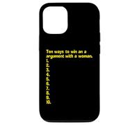 Una Lista vacía de cómo Ganar una discusión con una Mujer Carcasa para iPhone 12/12 Pro