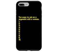 Una Lista vacía de cómo Ganar una discusión con una Mujer Carcasa para iPhone 7 Plus/8 Plus