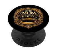 Una Madre para gobernarlos a Todos, Broma Divertida para el Día de la Madre, Mamá, Mamá PopSockets PopGrip Adhesivo