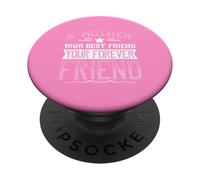 Una Madre, tu Amiga para Siempre, Cita: «Love Mom» PopSockets PopGrip Adhesivo