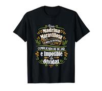 Una Madrina Maravillosa Regalo Para Madrina De Boda Bautizo Camiseta