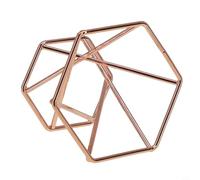 Una manera fiable de organizar y mostrar todo tu equipo deportivo firmado favorito con este soporte de bolas de base de acero sólido (oro rosa)
