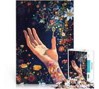 Una Mano desciende del Cielo ofreciendo Arte. Rompecabezas de 2000 Piezas para Adultos Actividad Familiar Interacción Entre Padres e Hijos 70x100cm