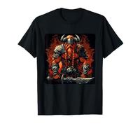 Una mirada feroz de berserker para almas valientes Camiseta