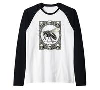 Una Mosca monstruosa masiva Camiseta Manga Raglan