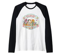 Una Mujer no Puede Sobrevivir en Acolchado Solo Gatos Divertidos Quilter Camiseta Manga Raglan